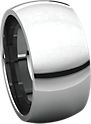 14K White 10mm Comfort Fit Band