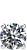 14kt White 1/2 CTW Diamond Earrings