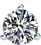 14kt White 2 CTW Diamond Stud Earrings